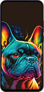 Силиконовый чехол Яркий бульдог для Oppo Reno13 5G - 5547u-3944 изображение 