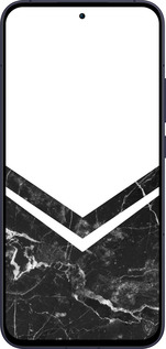Силиконовый чехол Мраморный шеврон для Oppo Reno13 5G - 5570u-3944 изображение 