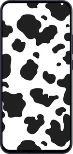 Силиконовый чехол Шкура коровы для Oppo Reno13 5G - 5576u-3944 изображение 