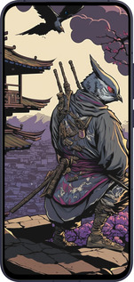 Силиконовый чехол Птица воин для Oppo Reno13 5G - 5587u-3944 изображение 