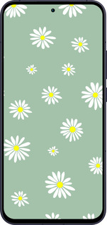 Силиконовый чехол Ромашки v4 для Oppo Reno13 5G - 5603u-3944 изображение 