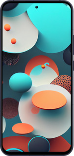 Силиконовый чехол Горошек абстракция для Oppo Reno13 5G - 5608u-3944 изображение 