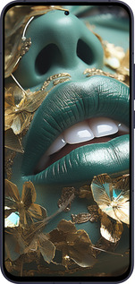 Силиконовый чехол Губы 2 для Oppo Reno13 5G - 5667u-3944 изображение 