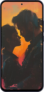 Силіконовий чехол Кохання на полотні для Oppo Reno13 5G - 6067u-3944 изображение 