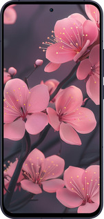 Силіконовий чехол Пурпурова сакура для Oppo Reno13 5G - 6075u-3944 изображение 