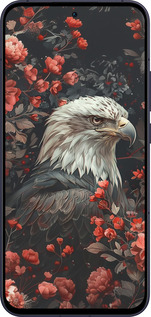 Силиконовый чехол Цветочный страж для Oppo Reno13 5G - 6102u-3944 изображение 