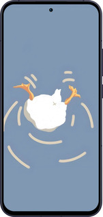 Силіконовий чехол Гусь ныряет для Oppo Reno13 5G - 6275u-3944 изображение 