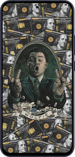 Силиконовый чехол Волк с валл стрит для Oppo Reno13 5G - 6287u-3944 изображение 