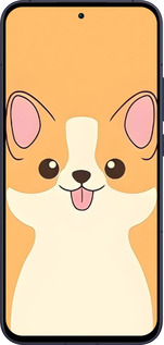 Силиконовый чехол Милый пес для Oppo Reno13 5G - 6296u-3944 изображение 