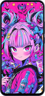 Силиконовый чехол Аниме милаха для Oppo Reno13 5G - 6314u-3944 изображение 