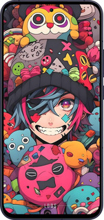 Силиконовый чехол Аниме парень для Oppo Reno13 5G - 6317u-3944 изображение 