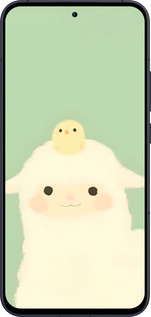 Силиконовый чехол Барашек и ципленок для Oppo Reno13 5G - 6369u-3944 изображение 