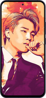 Силиконовый чехол Чимин для Oppo Reno13 5G - 6373u-3944 изображение 