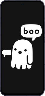 Силиконовый чехол Призрак Неодобрения для Oppo Reno13 5G - 6431u-3944 изображение 