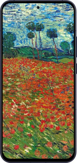 Силиконовый чехол Винсент Ван Гог-Маковое поле для Oppo Reno13 5G - 6466u-3944 изображение 