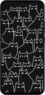 Силиконовый чехол С изображением кошек для Oppo Reno13 5G - 6470u-3944 изображение 