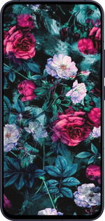 Силиконовый чехол Сад и розы для Oppo Reno13 5G - 6483u-3944 изображение 