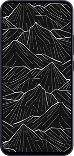 Силиконовый чехол С изображением Темных гор для Oppo Reno13 5G - 6489u-3944 изображение 