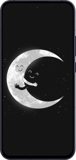 Силиконовый чехол Лунные объятия для Oppo Reno13 5G - 6508u-3944 изображение 