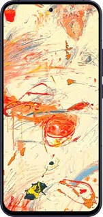 Силиконовый чехол Динамичная картина с хаотичными мазками для Oppo Reno13 5G - 6540u-3944 изображение 