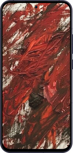 Силиконовый чехол Абстрактная композиция в красных тонах для Oppo Reno13 5G - 6541u-3944 изображение 