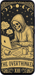 Силиконовый чехол The Overthinker для Oppo Reno13 5G - 6774u-3944 изображение 