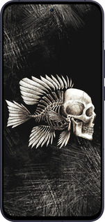 Силиконовый чехол Рыбо-человек для Oppo Reno13 5G - 683u-3944 изображение 