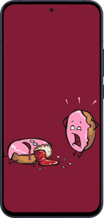 Силиконовый чехол Печенье для Oppo Reno13 5G - 911u-3944 изображение 