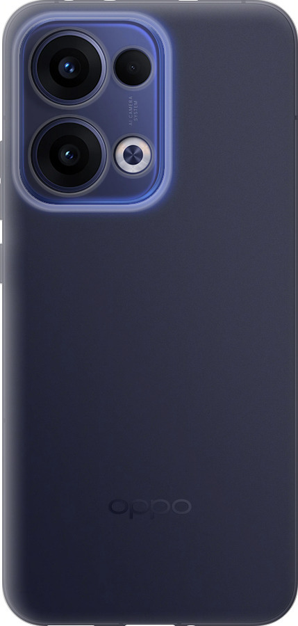 Силиконовый чехол Прозрачный для Oppo Reno13 5G - 5636u-3944 изображение 