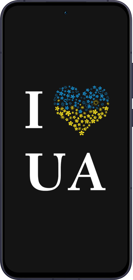 Силиконовый чехол I love UA для Oppo Reno13 5G - 1112u-3944 изображение 