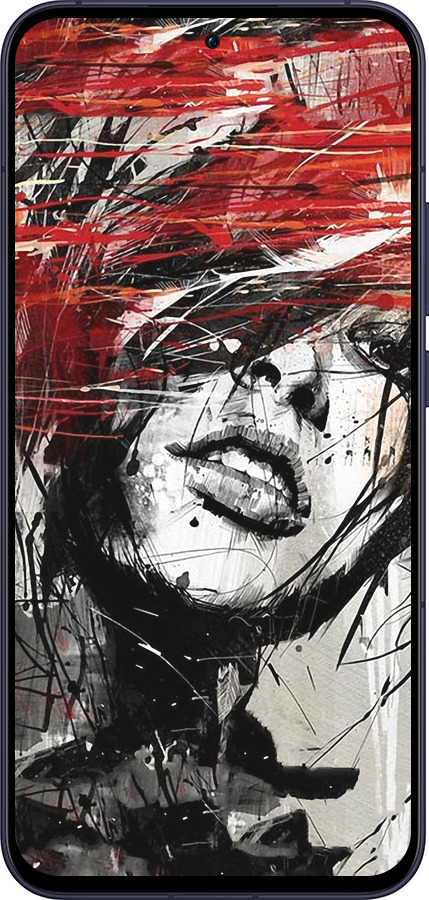 Силіконовий чехол Обличчя дівчини для Oppo Reno13 5G - 1162u-3944 изображение 