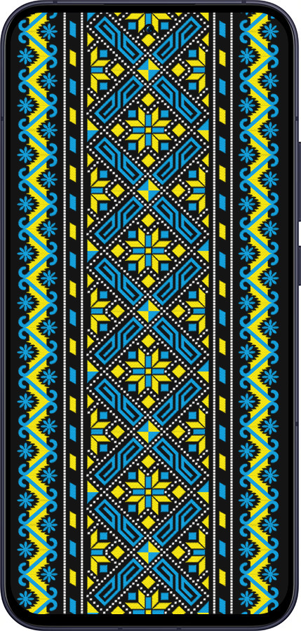 Силиконовый чехол Вышиванка 39 для Oppo Reno13 5G - 1173u-3944 изображение 