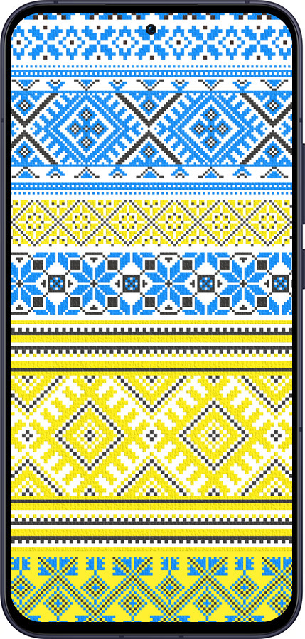 Силиконовый чехол Вышиванка 40 для Oppo Reno13 5G - 1174u-3944 изображение 