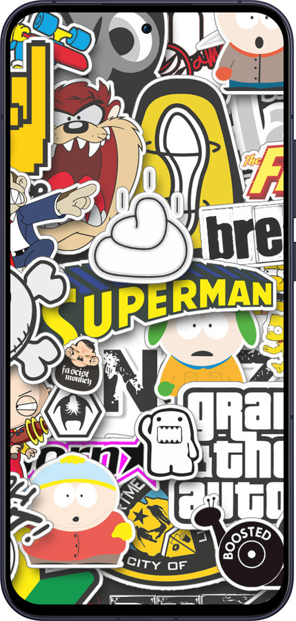 Силіконовий чехол Popular logos для Oppo Reno13 5G - 4023u-3944 изображение 