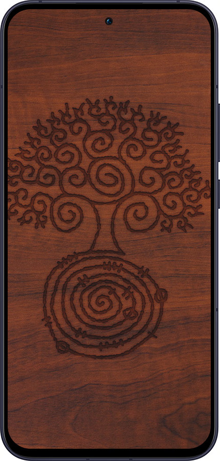 Силиконовый чехол Узор дерева для Oppo Reno13 5G - 4119u-3944 изображение 
