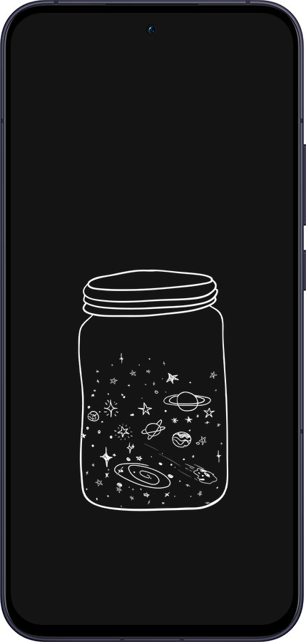 Силиконовый чехол Космос в банке для Oppo Reno13 5G - 4297u-3944 изображение 