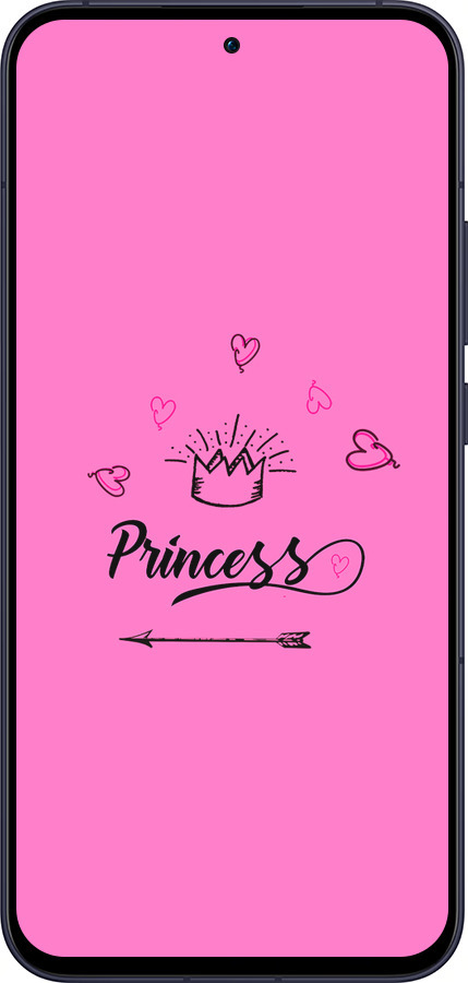 Силиконовый чехол Princess для Oppo Reno13 5G - 4361u-3944 изображение 