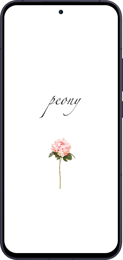 Силиконовый чехол Пион для Oppo Reno13 5G - 4366u-3944 изображение 