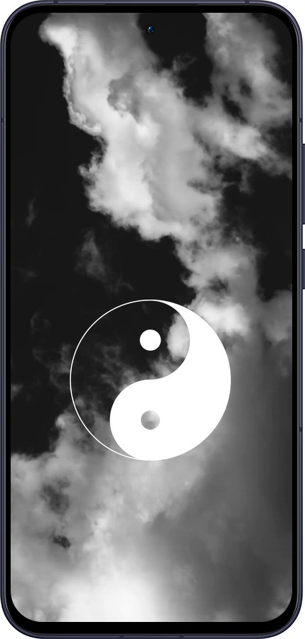 Силіконовий чехол Інь і янь для Oppo Reno13 5G - 4389u-3944 изображение 