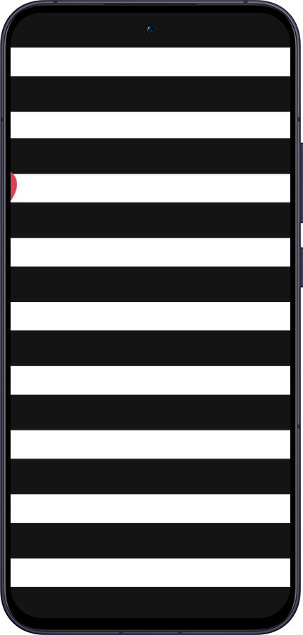 Силиконовый чехол Черно-белые полосы для Oppo Reno13 5G - 4461u-3944 изображение 