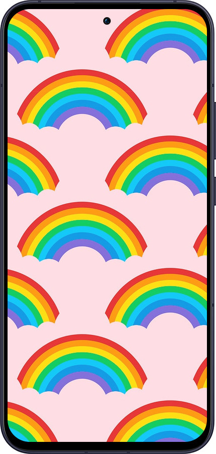 Силиконовый чехол Rainbows для Oppo Reno13 5G - 4478u-3944 изображение 