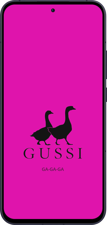 Силиконовый чехол Гуси для Oppo Reno13 5G - 4561u-3944 изображение 