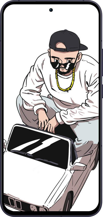 Силіконовий чехол Тачка для Oppo Reno13 5G - 4663u-3944 изображение 