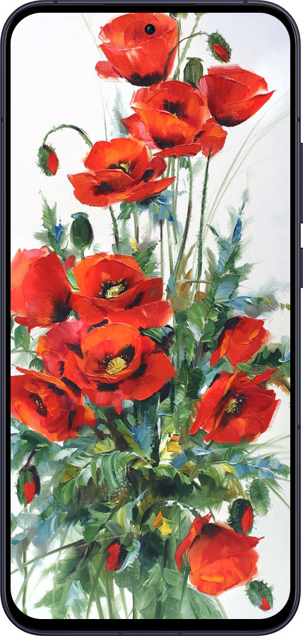 Силиконовый чехол Маки для Oppo Reno13 5G - 523u-3944 изображение 