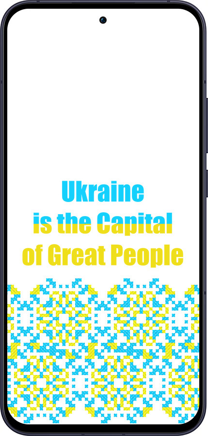 Силиконовый чехол Ukraine для Oppo Reno13 5G - 5283u-3944 изображение 
