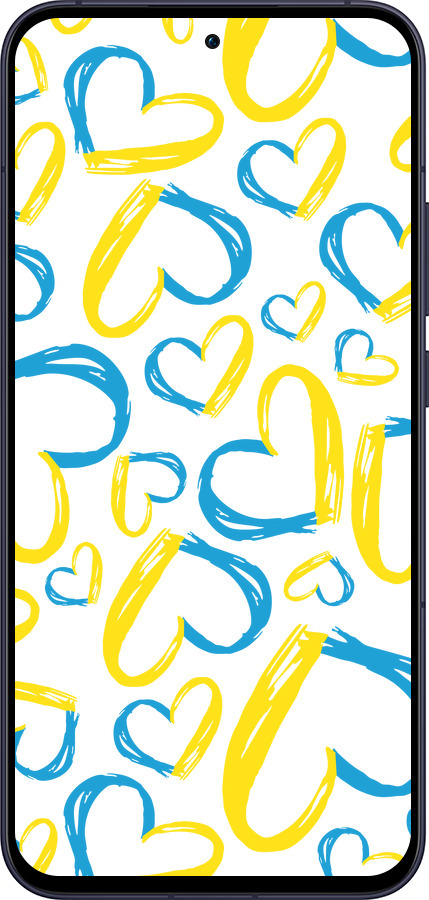 Силиконовый чехол Сердца UA для Oppo Reno13 5G - 5292u-3944 изображение 