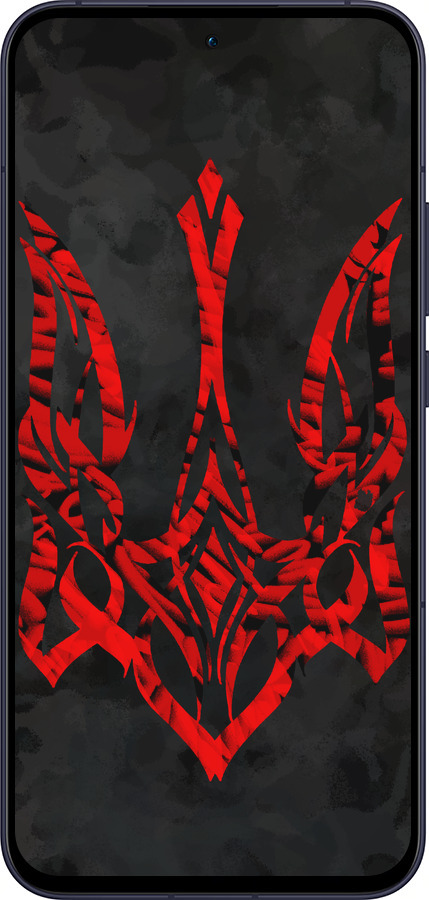 Силиконовый чехол Герб Украины v4 для Oppo Reno13 5G - 5319u-3944 изображение 