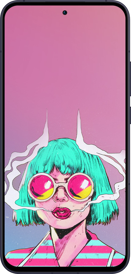 Силиконовый чехол Поп арт девушка для Oppo Reno13 5G - 5378u-3944 изображение 