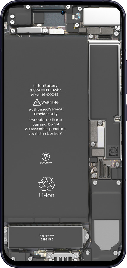 Силиконовый чехол Детали смартфона для Oppo Reno13 5G - 5487u-3944 изображение 