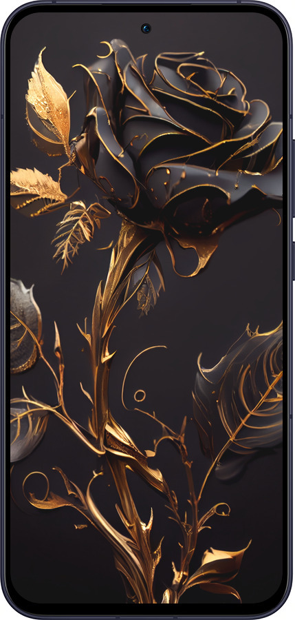 Силиконовый чехол Роза 3 для Oppo Reno13 5G - 5552u-3944 изображение 